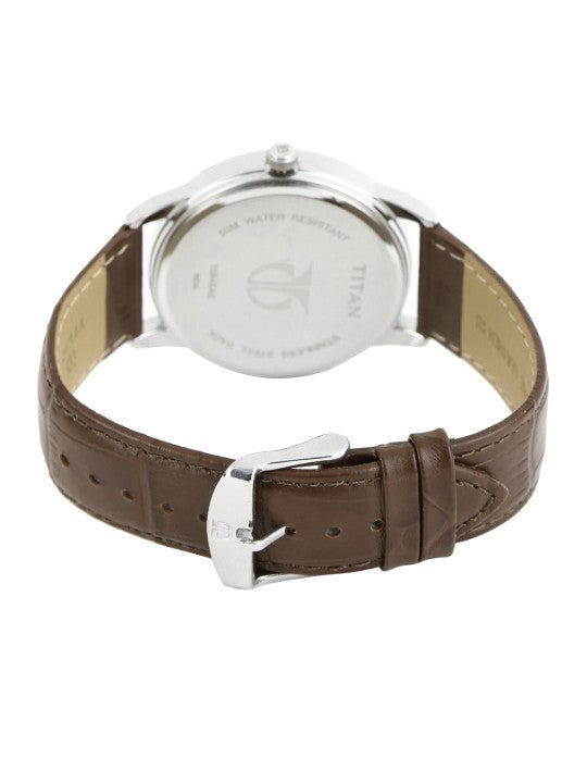 Titan Men's Analog Leather Watch